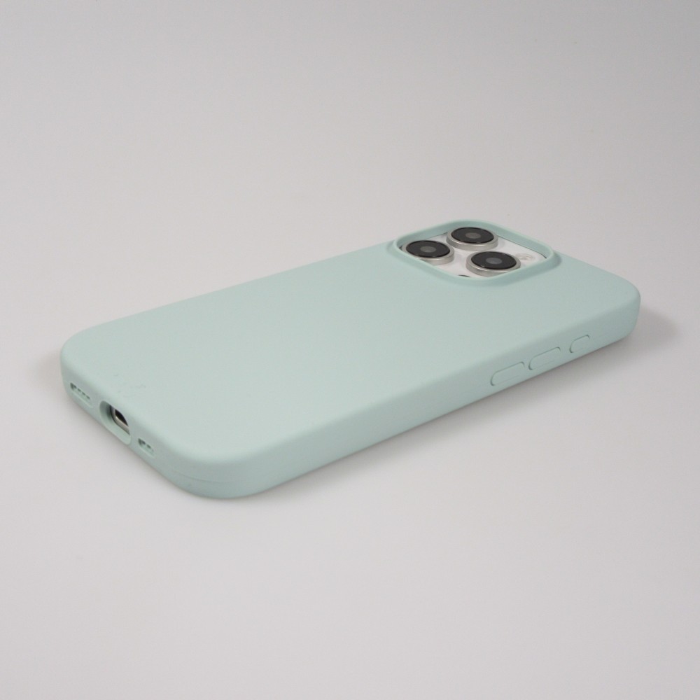 Coque iPhone 16 Pro Max - Soft Touch -  Vert d'eau