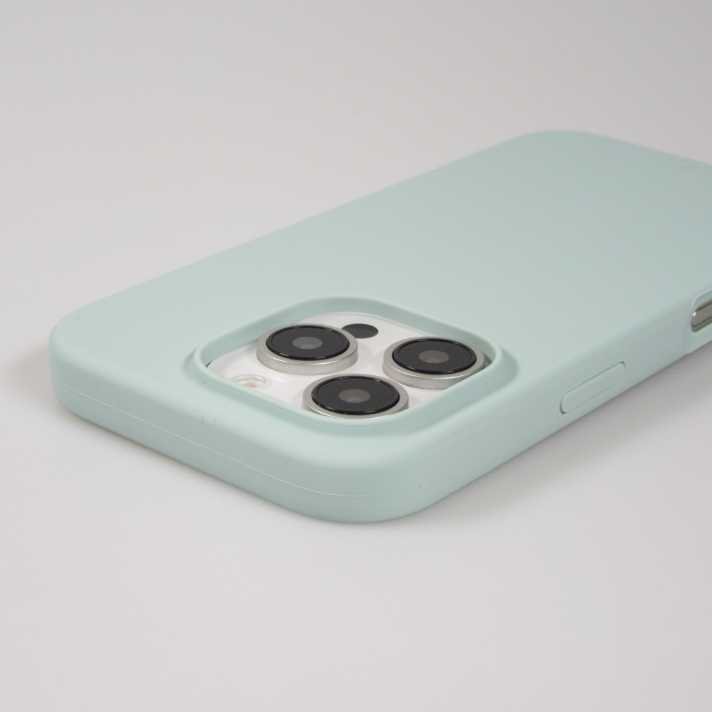Coque iPhone 16 Pro Max - Soft Touch -  Vert d'eau