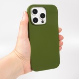 Coque iPhone 16 Pro Max - Soft Touch - Vert militaire