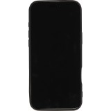 Coque iPhone 16 Pro - Silicone MagSafe Souple Halo Light - Noir