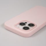Coque iPhone 16 Pro - Soft Touch - Rose clair