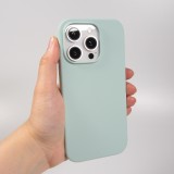 Coque iPhone 16 Pro - Soft Touch -  Vert d'eau
