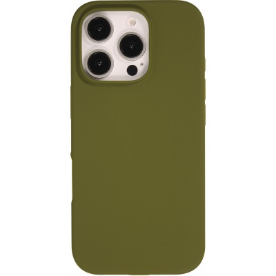 iPhone 16 Pro Case Hülle - Soft Touch - Militärgrün