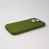 Coque iPhone 16 Pro - Soft Touch - Vert militaire