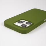 Coque iPhone 16 Pro - Soft Touch - Vert militaire