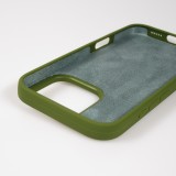 Coque iPhone 16 Pro - Soft Touch - Vert militaire