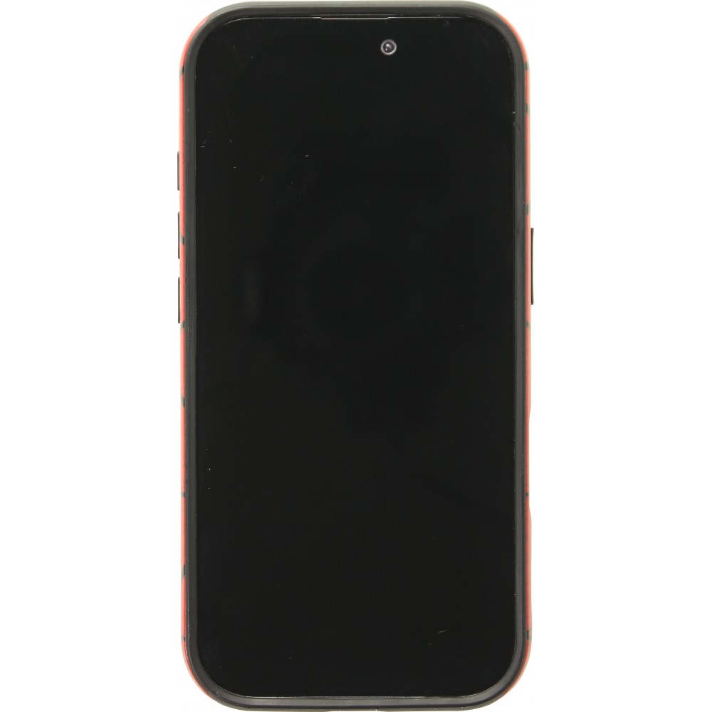 Coque iPhone 16 Pro - Spiderman design avec protection int&eacute;rieure et r&eacute;sistante - Rouge