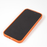 iPhone 15 Pro Case Hülle - Ultra-leicht und luftig mit MagSafe-kompatiblem Gitterdesign - Orange