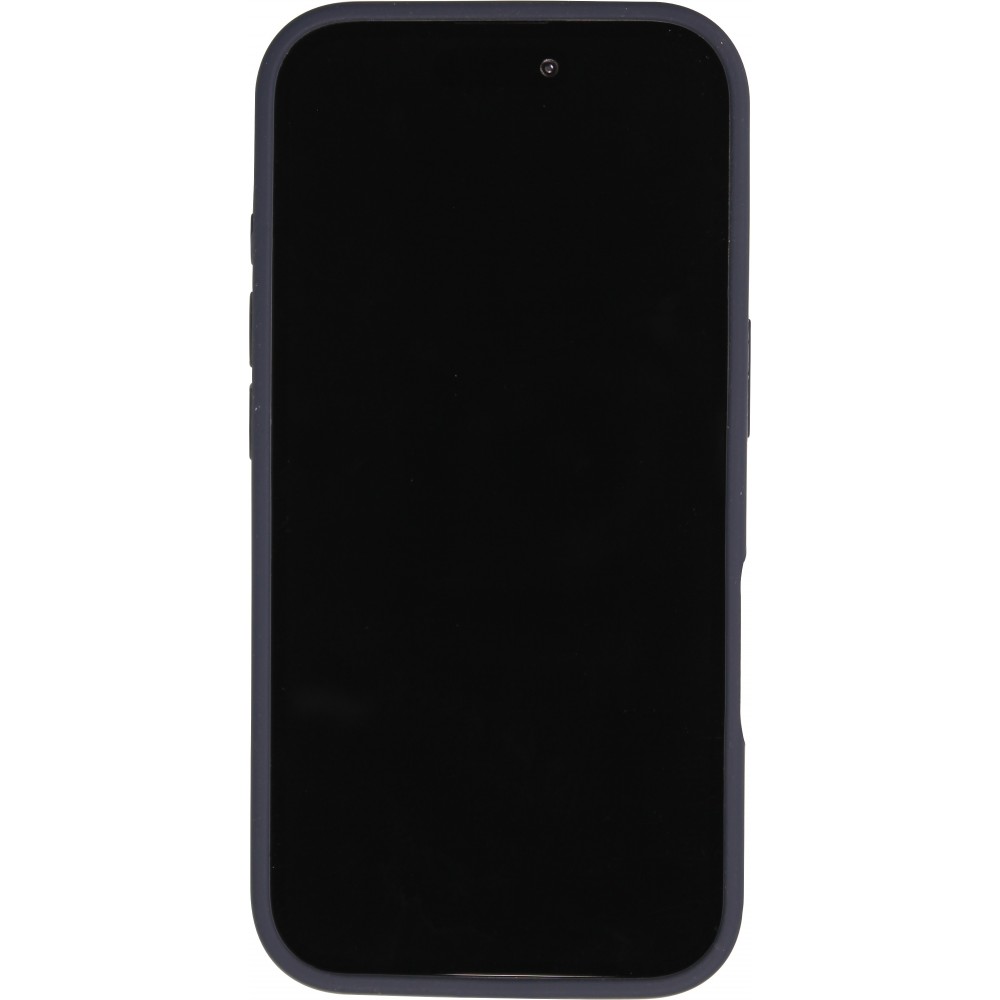 Coque iPhone 16 - Soft Touch - Bleu foncé
