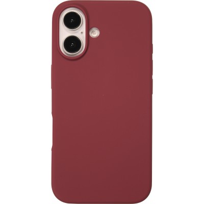 Coque iPhone 16 - Soft Touch - Bordeaux