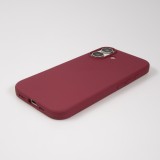 Coque iPhone 16 - Soft Touch - Bordeaux