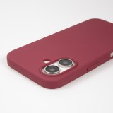 Coque iPhone 16 - Soft Touch - Bordeaux