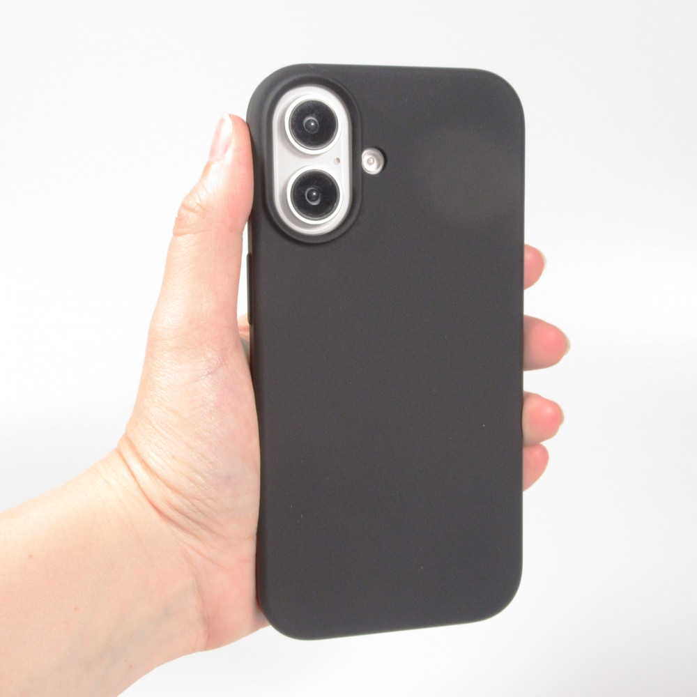 Coque iPhone 16 - Soft Touch - Gris