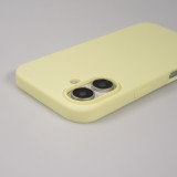 Coque iPhone 16 - Soft Touch - Jaune