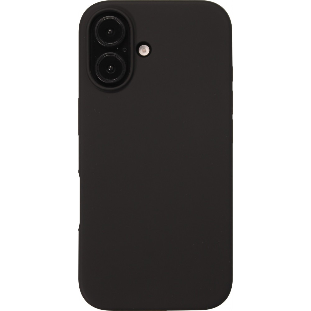 Coque iPhone 16 - Soft Touch - Noir