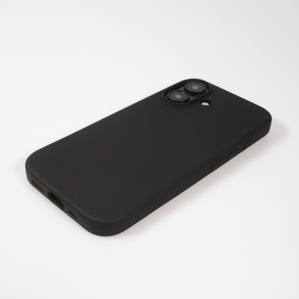 Coque iPhone 16 - Soft Touch - Noir
