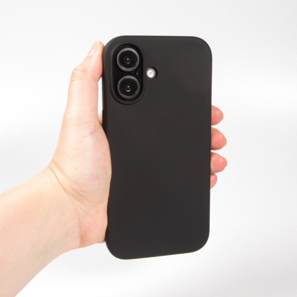Coque iPhone 16 - Soft Touch - Noir