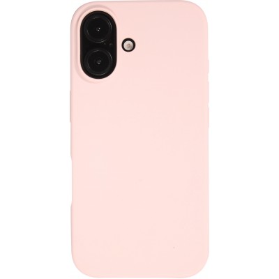 Coque iPhone 16 - Soft Touch - Rose clair