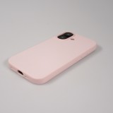 Coque iPhone 16 - Soft Touch - Rose clair