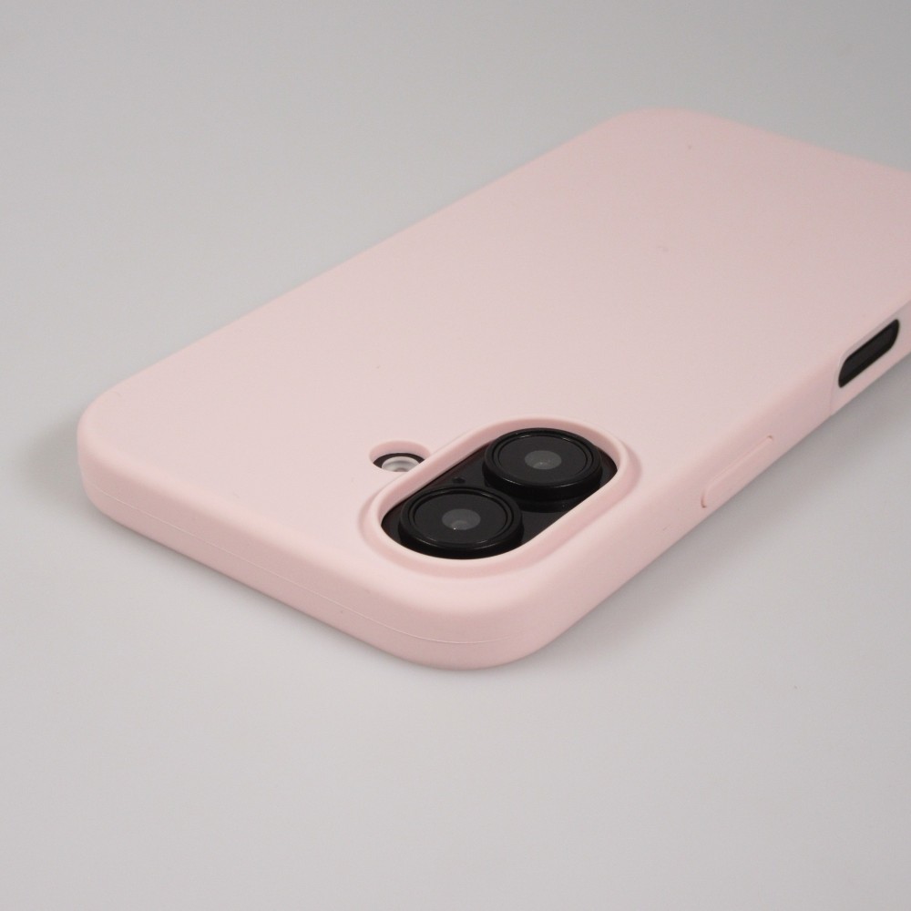 Coque iPhone 16 - Soft Touch - Rose clair