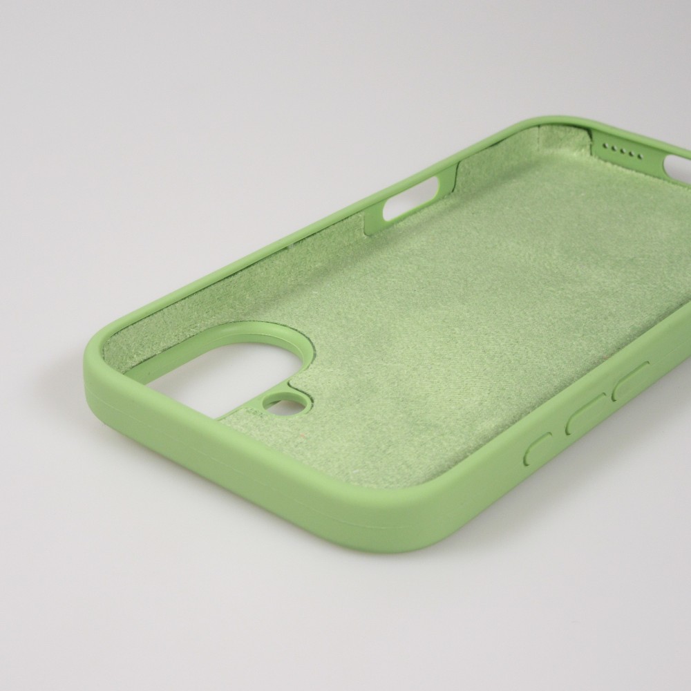 Coque iPhone 16 - Soft Touch - Vert clair