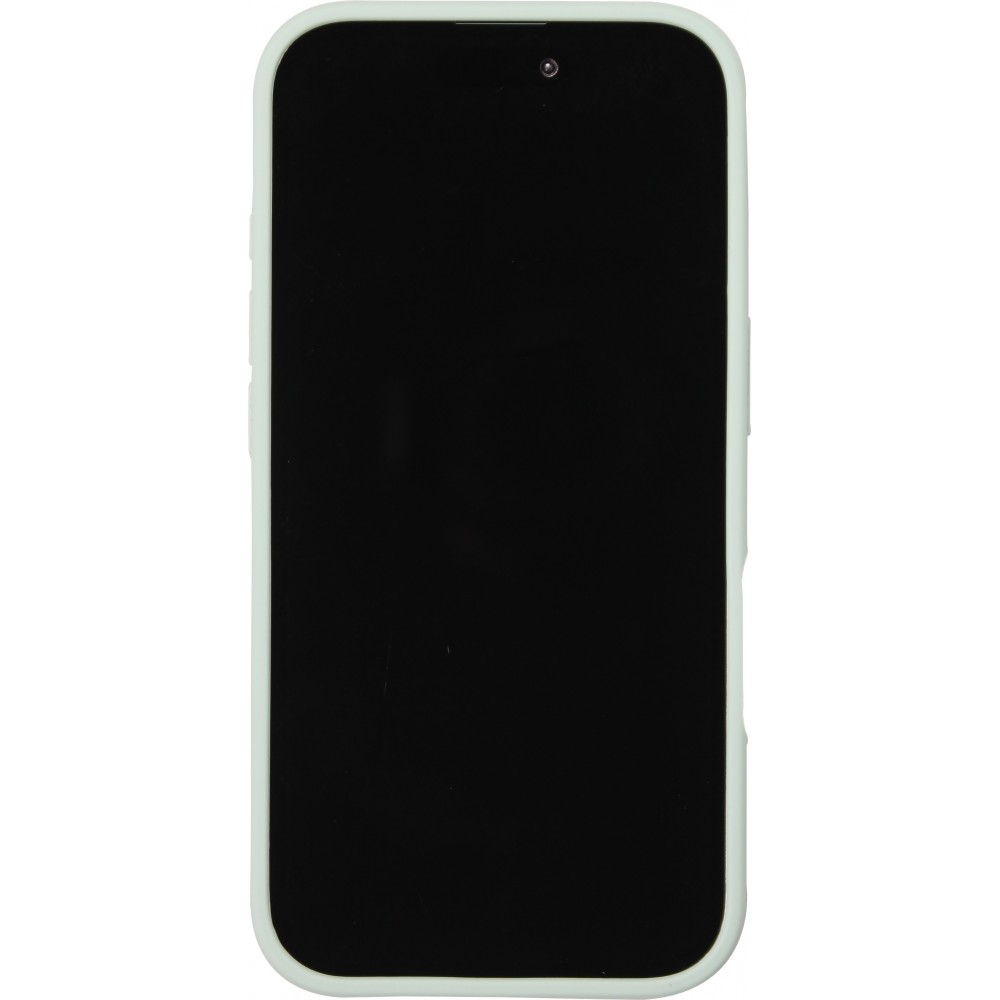 Coque iPhone 16 - Soft Touch -  Vert d'eau