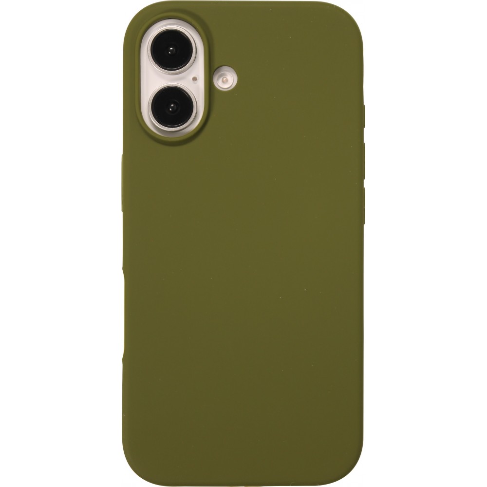 iPhone 16 Case Hülle - Soft Touch - Militärgrün
