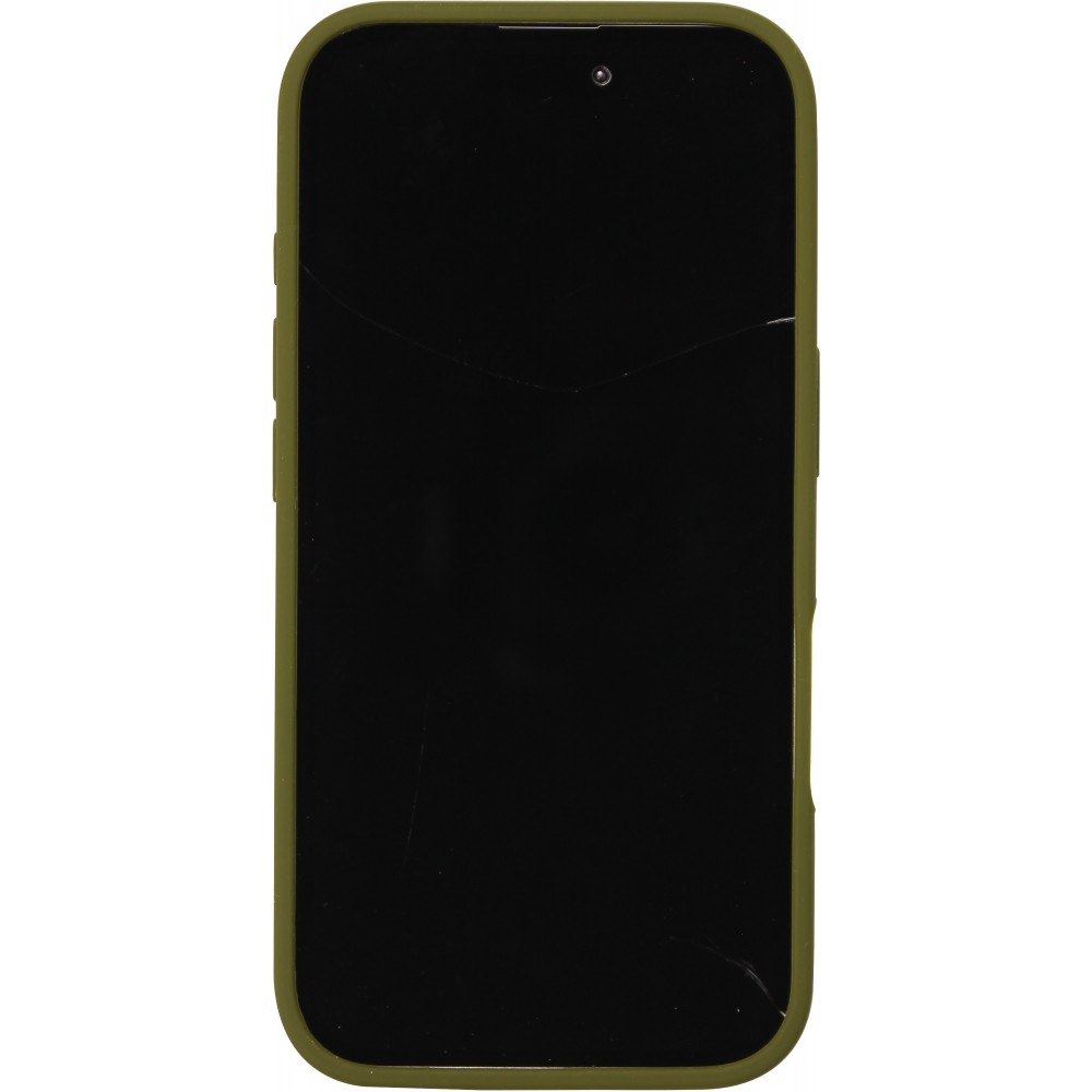 iPhone 16 Case Hülle - Soft Touch - Militärgrün