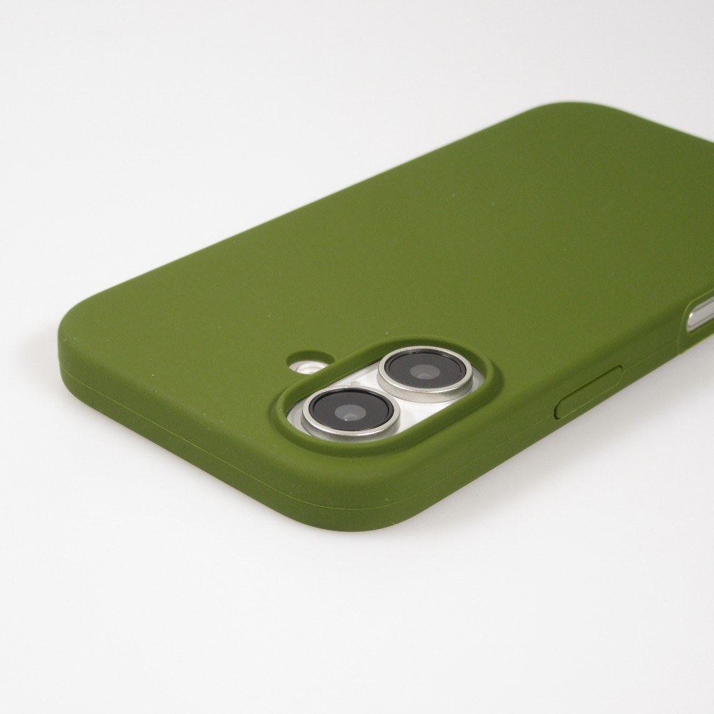 iPhone 16 Case Hülle - Soft Touch - Militärgrün