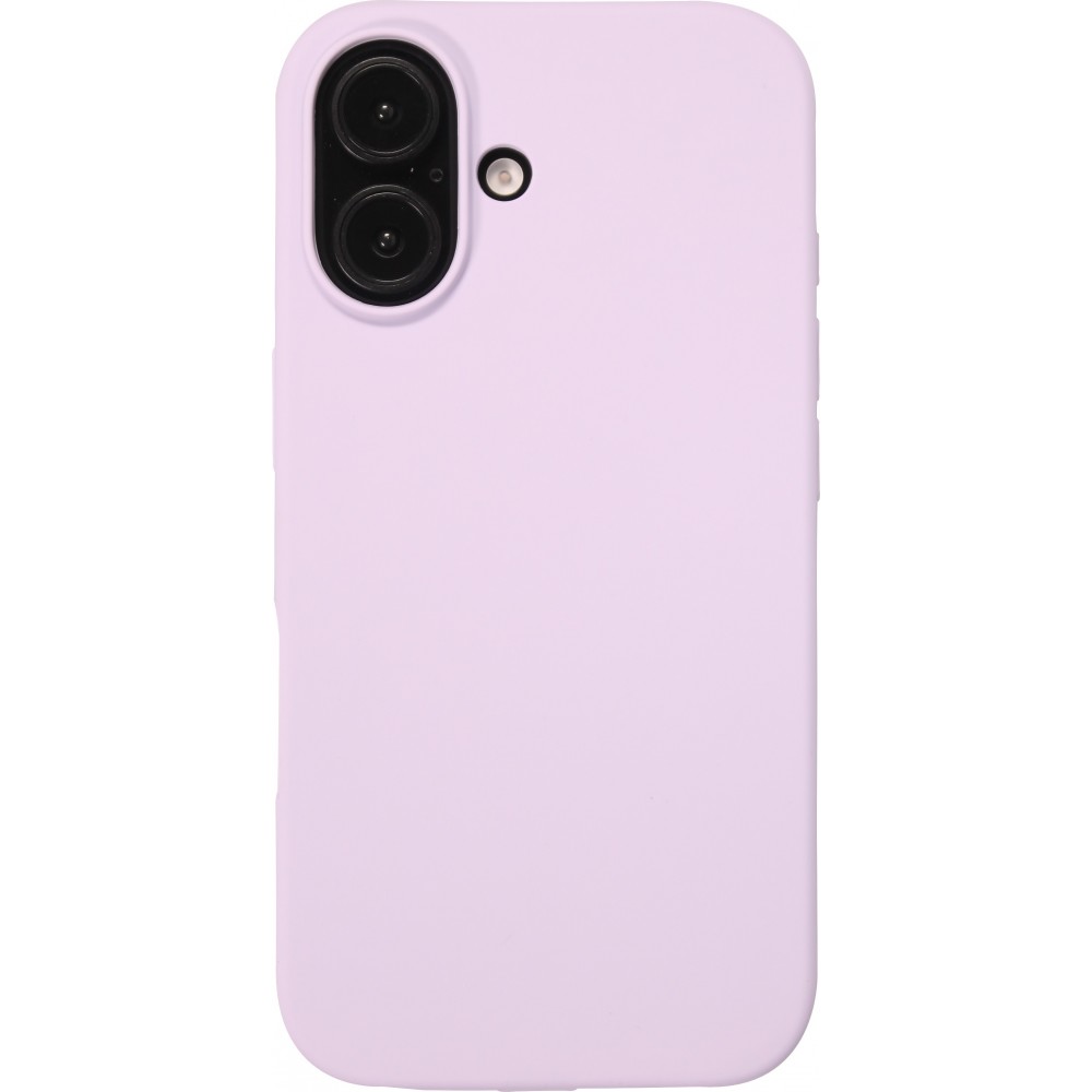 Coque iPhone 16 - Soft Touch - Violet clair