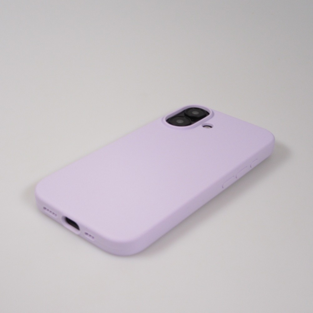 Coque iPhone 16 - Soft Touch - Violet clair