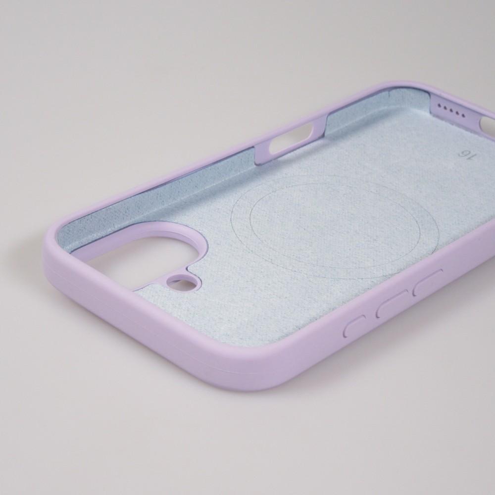 Coque iPhone 16 - Soft Touch - Violet clair