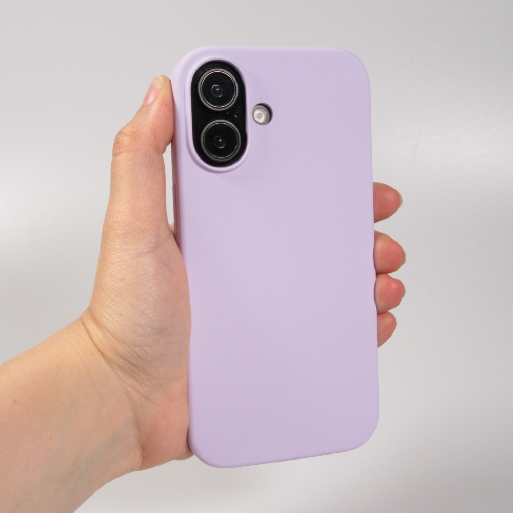 Coque iPhone 16 - Soft Touch - Violet clair