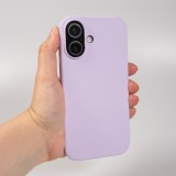 Coque iPhone 16 - Soft Touch - Violet clair