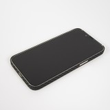 Coque iPhone 16e - Carbomile case de protection en fibre de carbone aramide véritable - Noir