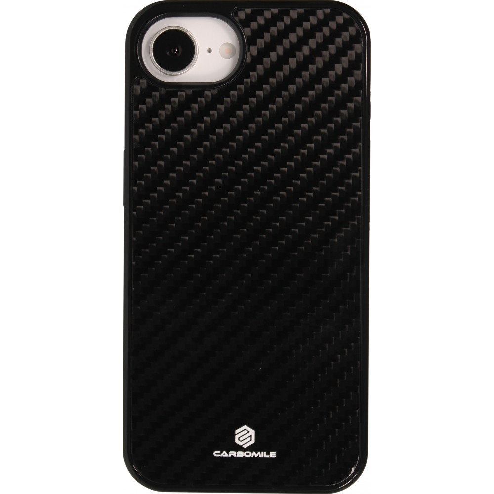 Coque iPhone 16e - Carbomile fibre de carbone (compatible MagSafe)