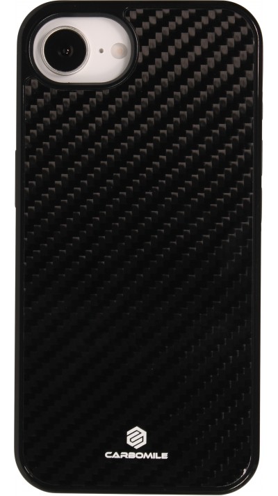 Coque iPhone 16e - Carbomile fibre de carbone (compatible MagSafe)