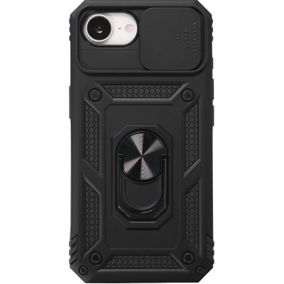 iPhone 16e Case Hülle - Full Body Armor Military-Grade - Schwarz