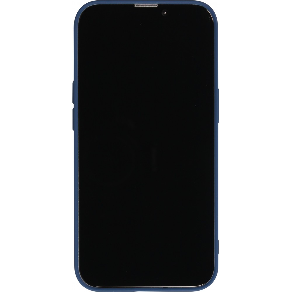 Hülle iPhone 16e - Gummi Herz blau