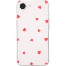 iPhone 16e Case Hülle - Gummi kleines Herz