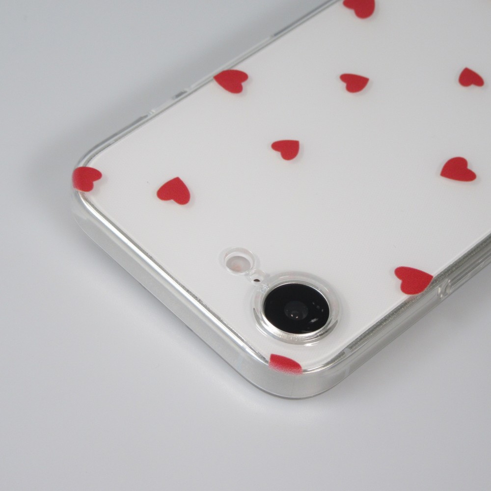 iPhone 16e Case Hülle - Gummi kleines Herz