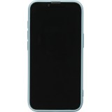iPhone 16e Case Hülle - Gummi weich mit Kameraschutzglas MagSafe - Blau