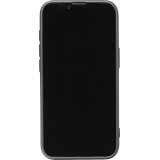 Coque iPhone 16e - Gel souple avec vitre de protection caméra MagSafe - Gris foncé