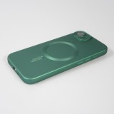 Coque iPhone 16e - Gel souple avec vitre de protection caméra MagSafe - Vert