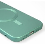 Coque iPhone 16e - Gel souple avec vitre de protection caméra MagSafe - Vert