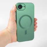 Coque iPhone 16e - Gel souple avec vitre de protection caméra MagSafe - Vert