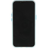 Coque iPhone 16e - Jelly Color semi-transparent avec MagSafe - Bleu