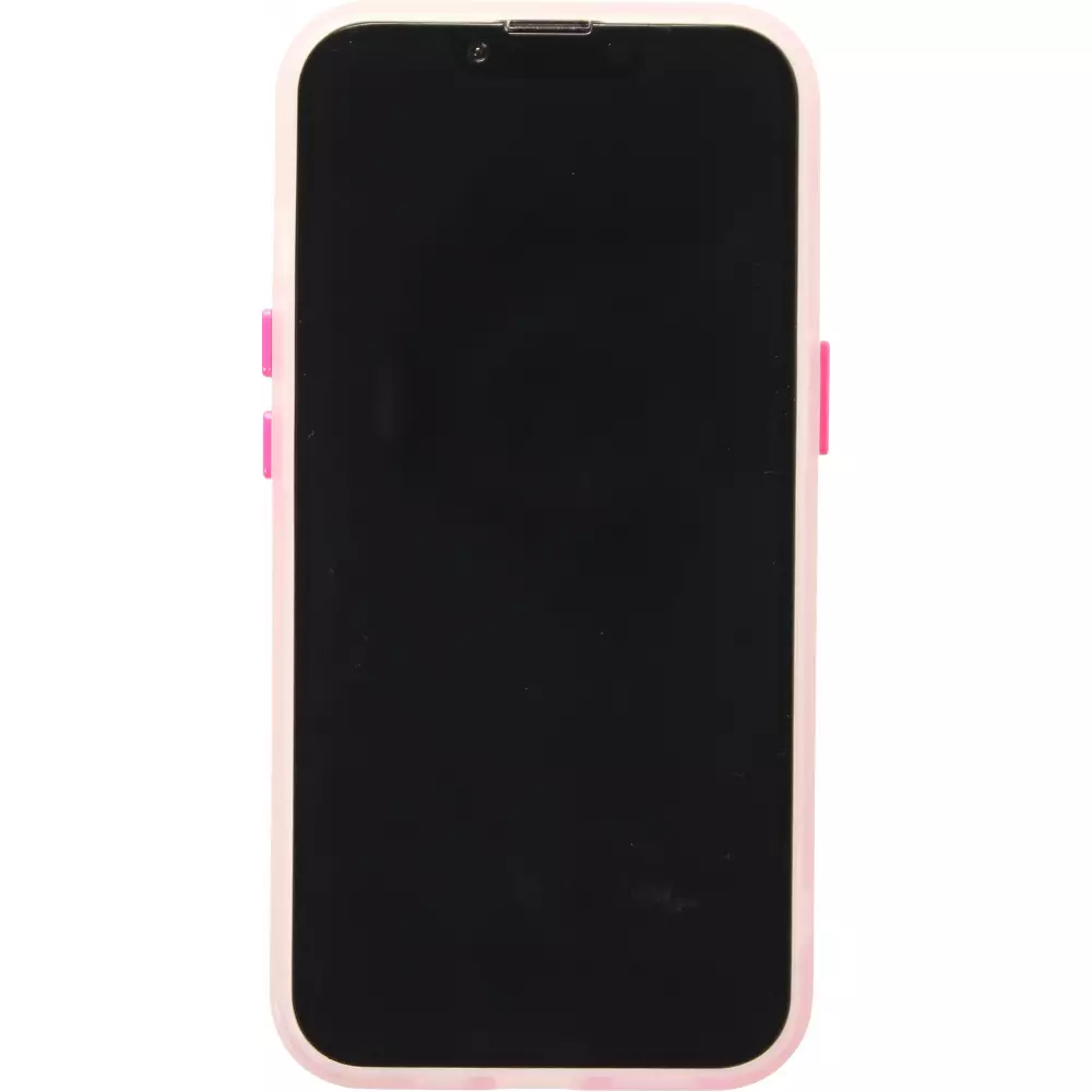 iPhone 16e Case Hülle - Jelly Color MagSafe - Semi-transparent Rosa - Rosa