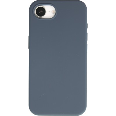 Coque iPhone 16e - Soft Touch - Bleu fonc&eacute;