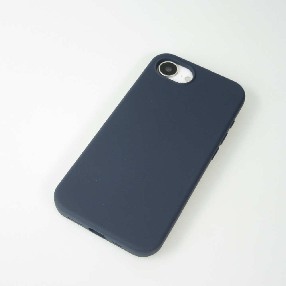 Coque iPhone 16e - Soft Touch - Bleu foncé